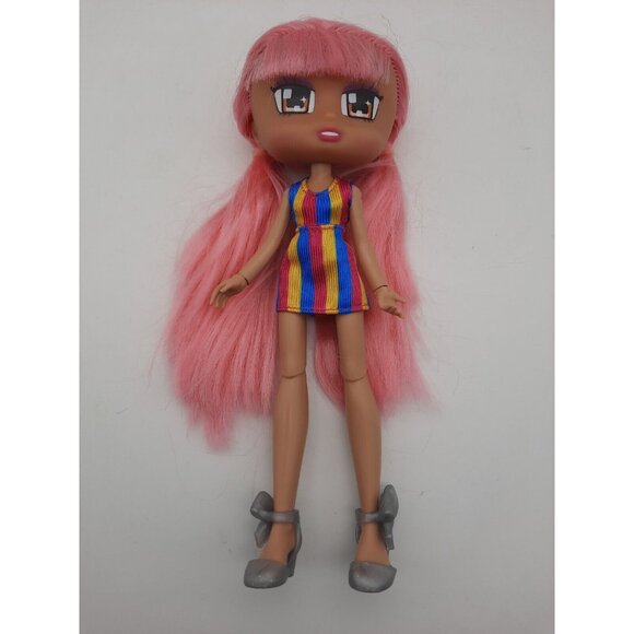 Boxy Girls Rainbow Jade Doll 8" Pink Hair w/Outfit - Picture 1 of 6